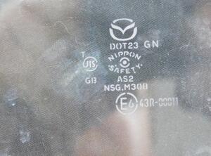 Seitenscheibe Türscheibe HR hinten rechts Mazda 2 Lim. (Typ:DE)