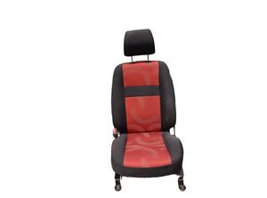 Sitz links vorn Stoff Fahrersitz in schwarz/rot HYUNDAI GETZ (TB) 1.1 49 KW