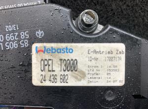 244912 Motor Schiebedach OPEL Astra G CC (T98) 24436602