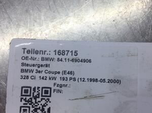 168715 Steuergerät BMW 3er Coupe (E46) 84.11-6904906