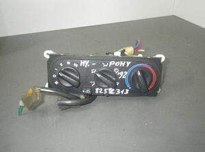 Heating &amp; Ventilation Control Assembly HYUNDAI Pony/Excel Stufenheck (X-2)