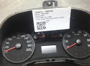 168136 Tachometer FIAT Punto Van (188) 46833368