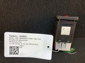 Hazard Warning Light Switch VW Sharan (7M6, 7M8, 7M9)