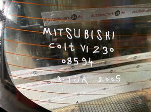 245783 Heckklappe mit Fensterausschnitt MITSUBISHI Colt VI (Z2, Z3) 5801A699