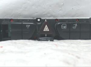 Schalter Warnblinker ESP ZV - 1 Blende fehlt MERCEDES-BENZ C-KLASSE (W203) C 200 CDI 85 KW