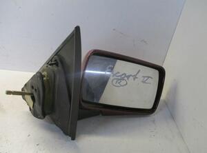 Außenspiegel mechanisch lackiert rechts dunkelrot  leichte Kratzer siehe Bild FORD ESCORT V (GAL) 1.4 52 KW