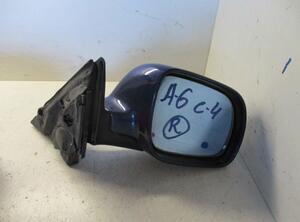 Außenspiegel elektrisch lackiert rechts dunkelblau  leichte Kratzer  Glas angelaufen AUDI A6 (4A  C4) 1.8 92 KW