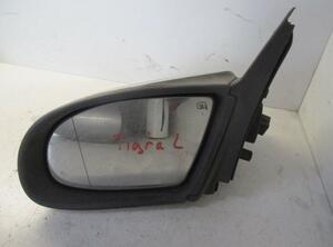 Außenspiegel elektrisch lackiert links silber  leichte Kratzer siehe BIlder OPEL TIGRA (95_) 1.6 16V 78 KW