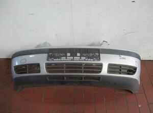 Stoßstange vorne Grau  Mit Abdeckungen  Kratzer  siehe Bilder VW BORA (1J2) 1.6 74 KW