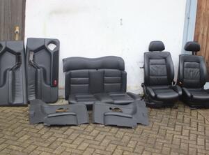 Seats Set VW Golf III Cabriolet (1E7) Ledersitze schwarz Sitz
