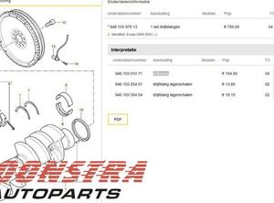 Connecting Rod Bearing PORSCHE Cayenne (9PA), PORSCHE Panamera (970)