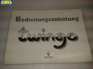 Bedienungsanleitung Bordbuch Mappe Hülle Renault Twingo C06 C066 C068 RENAULT TWINGO (C06_) 1.2  (C066  C068) 43 KW