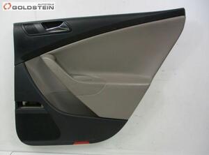Türverkleidung rechts hinten Kunstleder  Schwarz/Latte Macchiato VW PASSAT VARIANT (3C5) 2.0 FSI 147 KW