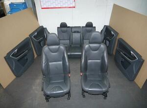 Sitzgarnitur komplett Leder geteilt Leder / Schwarz VOLVO XC60 D5 AWD 136 KW