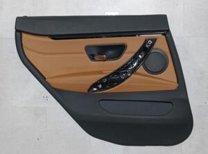 Türverkleidung links hinten Leder (Schwarz / Cognac) BMW 4 GRAN COUPE LCI (F36) 435D XDRIVE 230 KW