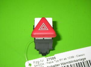 Hazard Warning Light Switch SKODA Fabia I (6Y2), VW Transporter V Kasten (7EA, 7EH, 7HA, 7HH)