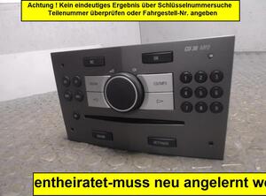 RADIO CD30 MP3 (ENTHEIRATET) (Armaturenbrett / Mittelkonsole) Opel Astra Diesel (H) 1910 ccm 74 KW 2005&gt;2006
