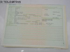 Fahrzeugbrief Brief  Fahrzeugpapiere Bordmappe  NISSAN NOTE (E12) 1.5 DCI 66 KW