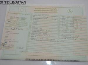 Fahrzeugbrief Brief  Fahrzeugpapiere Bordmappe Fahrzeugschein HYUNDAI I10 (BA  IA) 1.0 49 KW