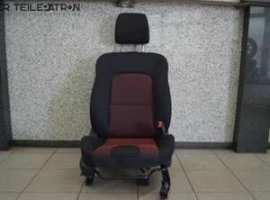 Sitz rechts vorn Beifahrersitz Schwarz Rot MAZDA 3 (BK) 1.6 DI TURBO 80 KW