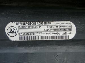 Achse Kässbohrer BPW SKHSF 9010 ECO-P