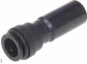 Connector compressed air line DAF 45 150H120 Reduzierung 15mm Stecknippel 12mm Schlauch