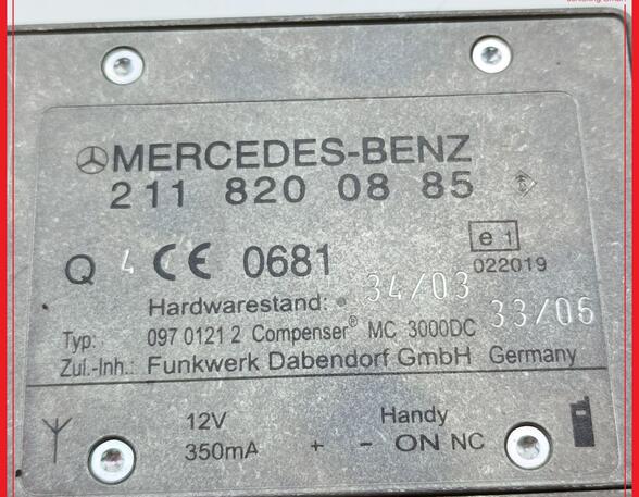 Antennenverstärker  MERCEDES BENZ E-KLASSE S211 E280 CDI 140 KW