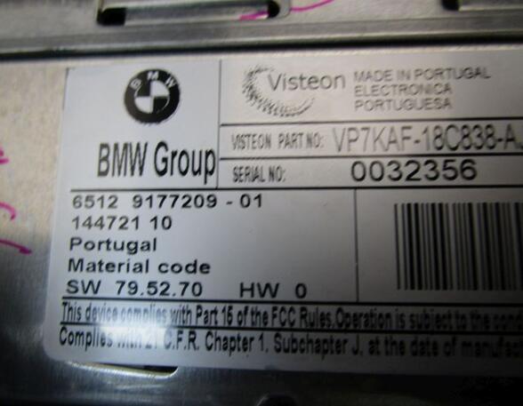 CD-Radio Autoradio BMW BUSINESS CD BMW 3 E90 318I 105 KW
