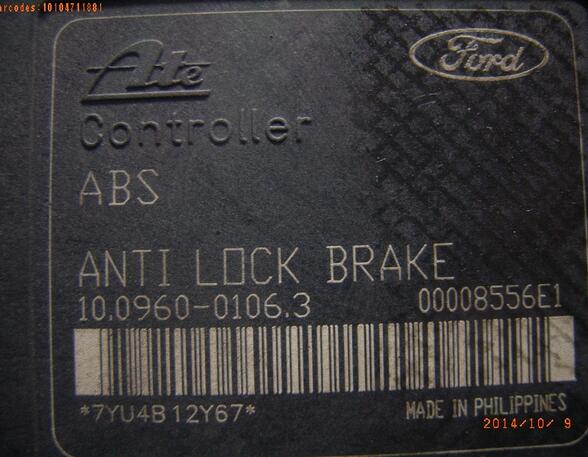 4711881 Bremsaggregat ABS , 2S612M110CE , FORD Fiesta V (JH, JD)