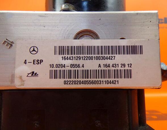Bremsaggregat ABS * ESP * MERCEDES-BENZ M-KLASSE (W164) ML 350 CDI 4MATIC 165 KW