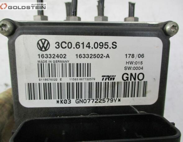 Steuergerät ABS Block Hydraulikblock Hydroaggregat  VW PASSAT VARIANT (3C5) 2.0 TDI 103 KW