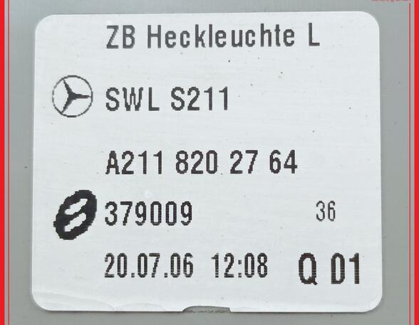 Combination Rearlight MERCEDES-BENZ E-Klasse T-Model (S211)