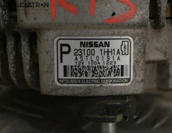 Lichtmaschine Generator NISSAN MICRA IV (K13) 1.2 59 KW