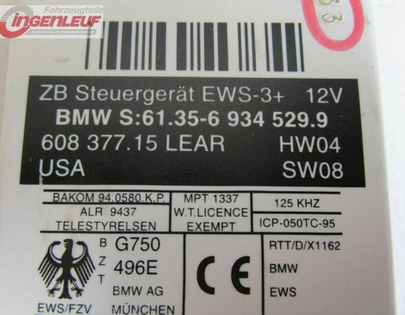 Steuergerät Wegfahrsperre BMW X5 (E53) 3.0 D 03-06 160 KW
