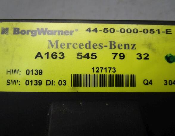 Regeleenheid MERCEDES-BENZ M-Klasse (W163)