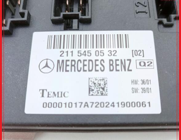 Steuergerät Signalerfassung MERCEDES BENZ E-KLASSE W211 E270 CDI 130 KW
