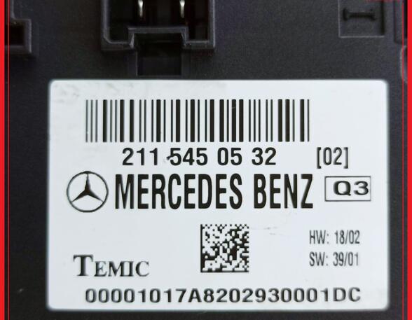 Steuergerät Signalerfassung MERCEDES BENZ E-KLASSE W211 E220 CDI 110 KW