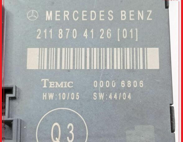 Regeleenheid MERCEDES-BENZ E-Klasse (W211)