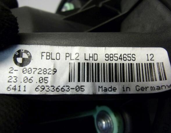 Gebläsemotor Heizungsgebläse LHD BMW 1 (E87) 118D 04-07 90 KW
