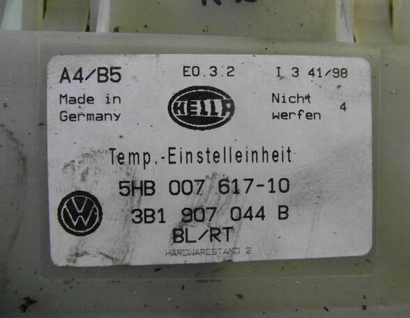 Klimabedienteil VW Golf IV  (Typ:1J1/1J5)