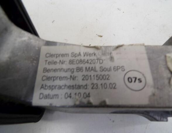 Armlehne Mittelarmlehne Stoff Schwarz AUDI A4 AVANT (8E5 B6) 2.0 96 KW