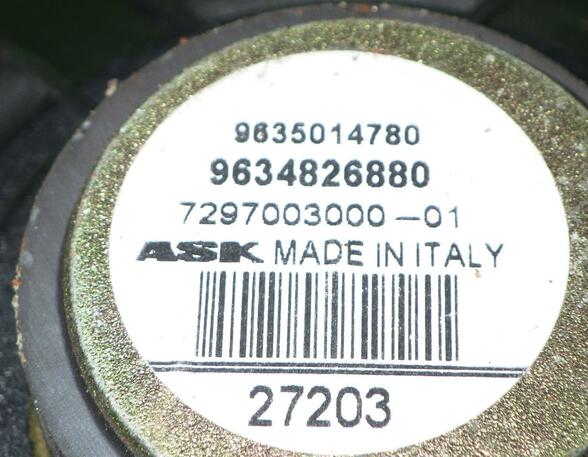 Loudspeaker FIAT Ulysse (179AX), CITROËN C5 I (DC)