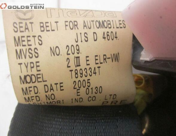Safety Belts MAZDA 5 (CR19)
