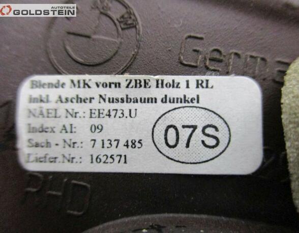 Blende Mittelkonsole Nussbaumwurzel Verkleidung RHD Rechtslenker BMW 3 (E90) 330I 190 KW