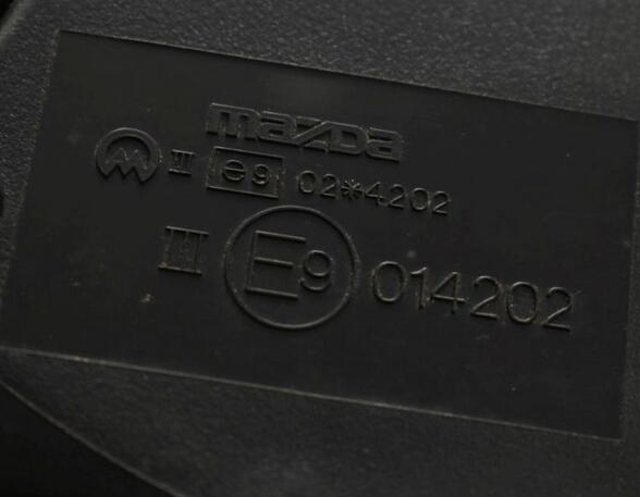 Außenspiegel elektrisch lackiert links schwarz MAZDA 2 (DY) 1.4 CD 50 KW
