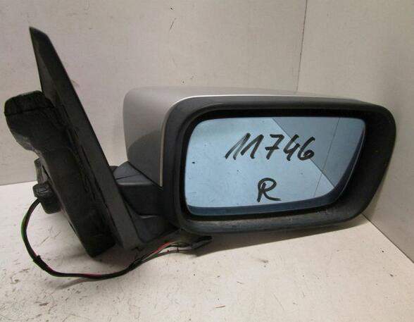 Außenspiegel elektrisch lackiert rechts Titansilber Metallic. Kratzer siehe Bild. BMW 3 TOURING (E46) 325I 141 KW