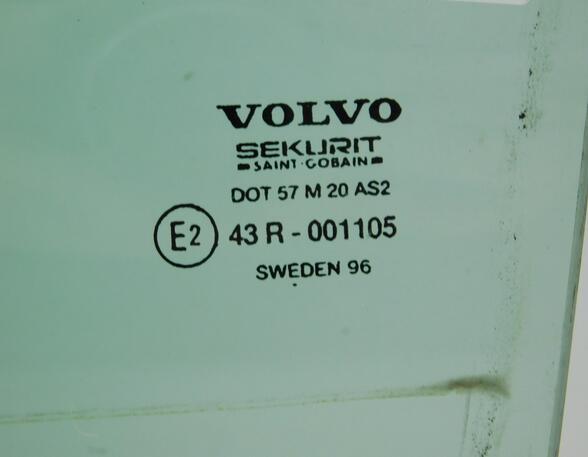 Seitenscheibe Türscheibe HL hinten links Kombi Volvo 850 /S70 /V70 Lim./Kombi (Typ:LS/LW/) Kombi V 70 TDI