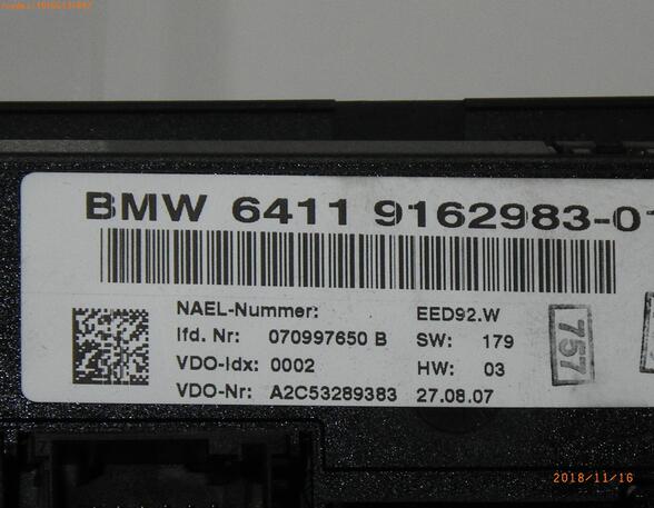 Bedieningselement airconditioning BMW 3 (E90)