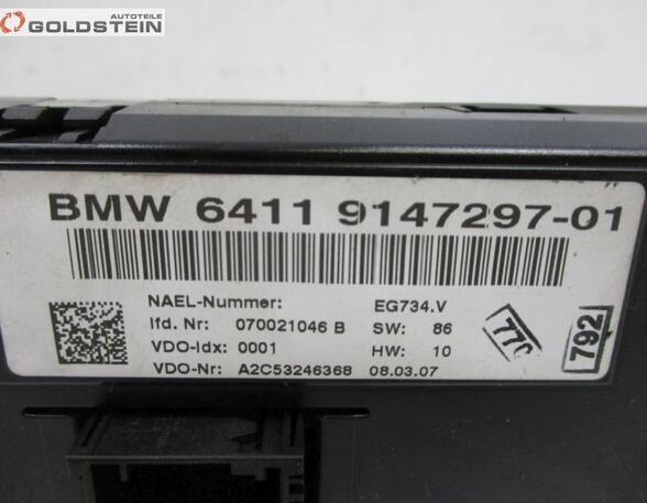 Bedienelement Klimaanlage Klimabedienteil  BMW 1 (E87) 118D 105 KW