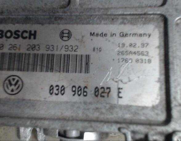 EINSPRITZSTEUERGERÄT (Gemischaufbereitung) VW Polo Benzin (6 N/6 KV) 999 ccm 37 KW 1996>1999